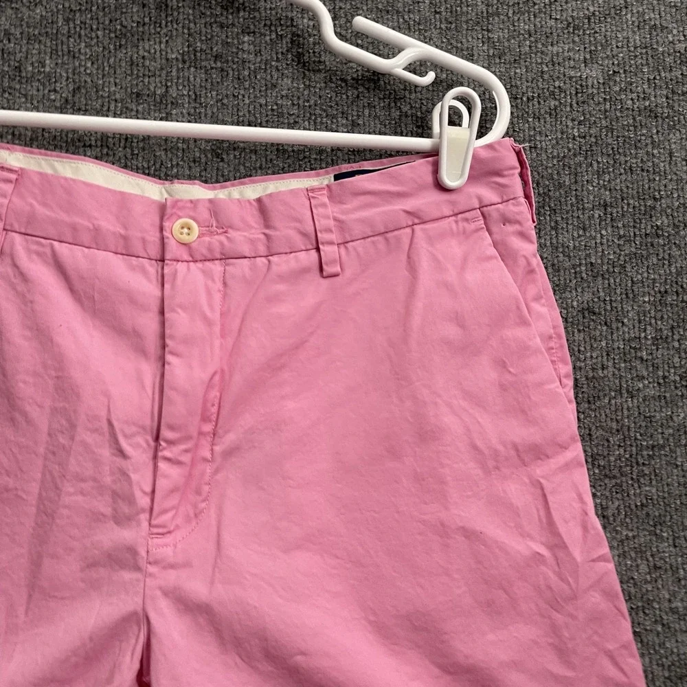 Polo Ralph Lauren Chino Shorts Mens Sz 33 Classic Fit Cotton Preppy Pink